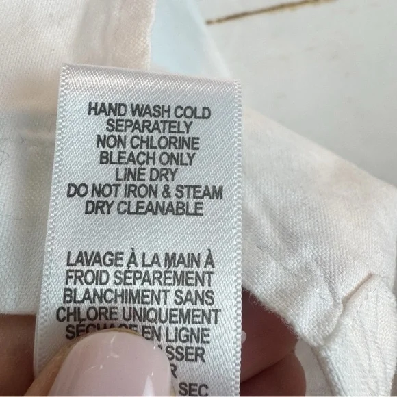 Good American | Crop Cotton Oxford Button-Up Shirt, XL - Picture 6 of 7